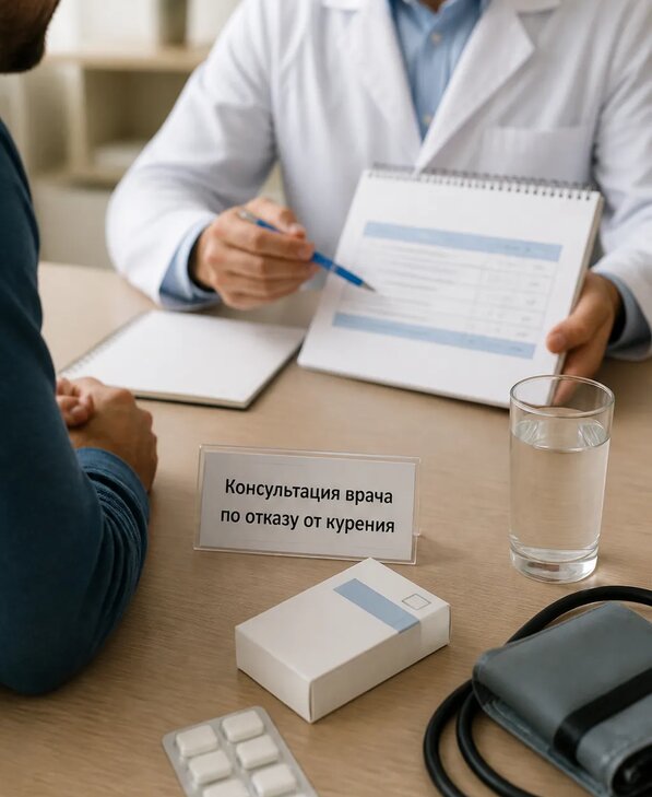 Консультация врача по отказу от курения для взрослых в Зеленодольске